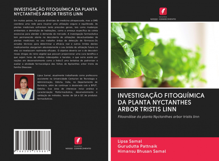 Kniha INVESTIGAÇ?O FITOQUÍMICA DA PLANTA NYCTANTHES ARBOR TRISTIS LINN Gurudutta Pattnaik