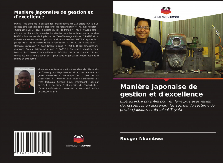 Könyv Mani?re japonaise de gestion et d'excellence 