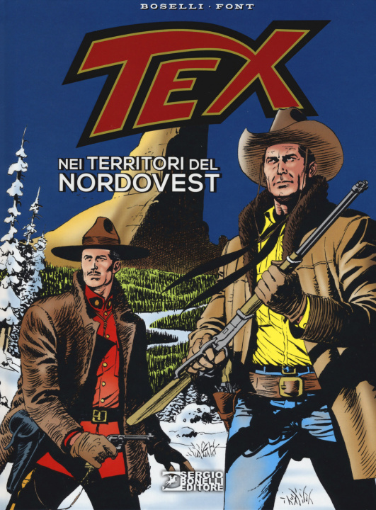 Kniha Tex. Nei territori del Nordovest Mauro Boselli