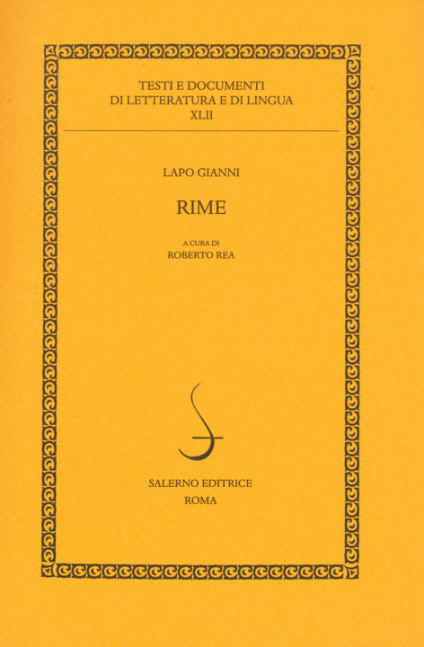 Knjiga Rime Lapo Gianni