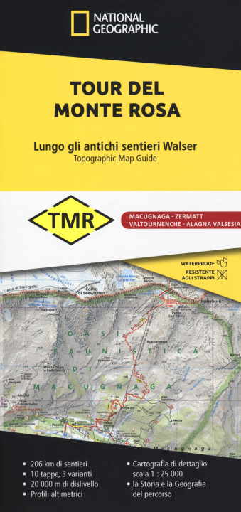 Kniha Tour del Monte Rosa. Lungo gli antichi sentieri Walser 