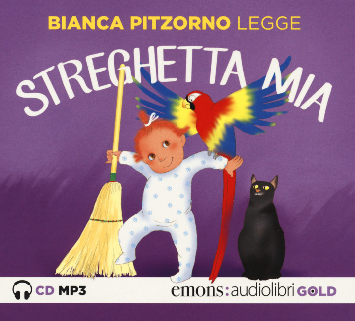 Audio Streghetta mia letto da Bianca Pitzorno. Audiolibro. CD Audio formato MP3 Bianca Pitzorno