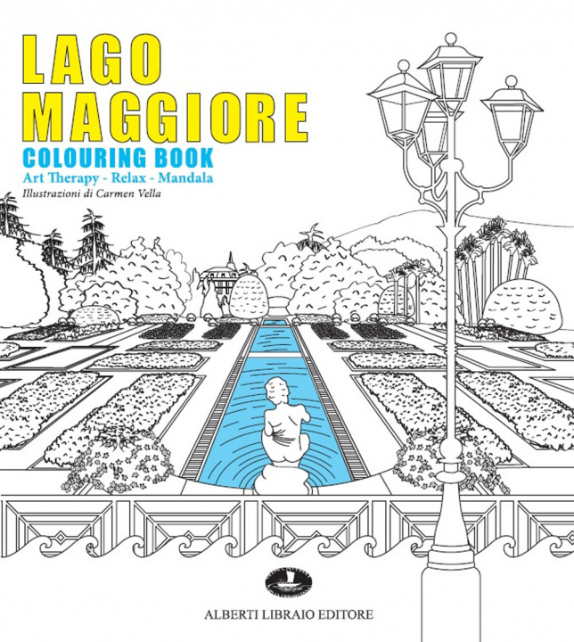Carte Lago Maggiore colouring book. Art therapy - Relax - Mandala Carmen Vella