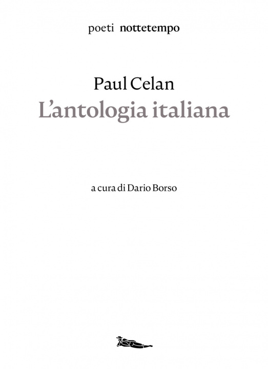 Knjiga antologia italiana Paul Celan