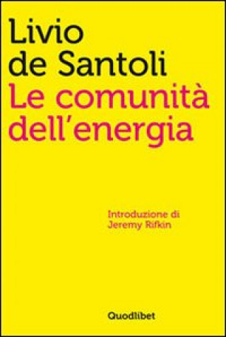 Kniha comunità dell'energia Livio De Santoli