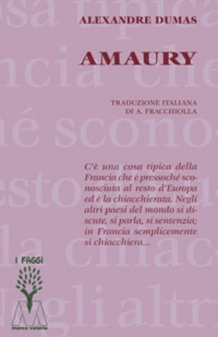 Knjiga Amaury Alexandre Dumas