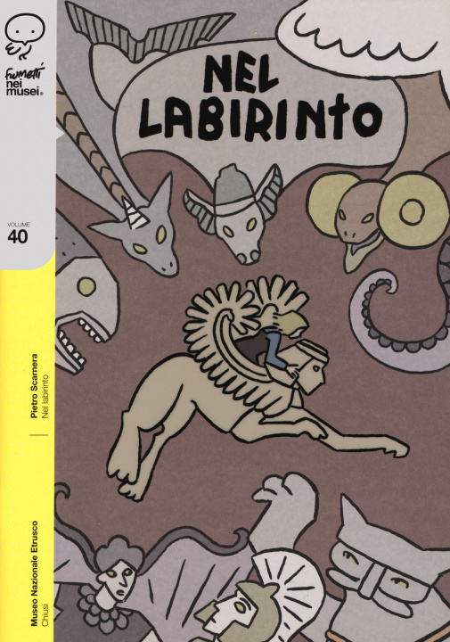 Livro Nel labirinto Pietro Scarnera