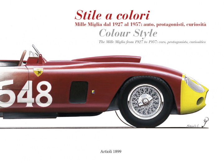 Kniha Colour Style Mille Miglia 