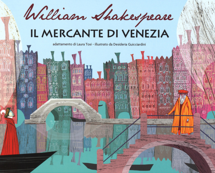 Książka mercante di Venezia da William Shakespeare Laura Tosi
