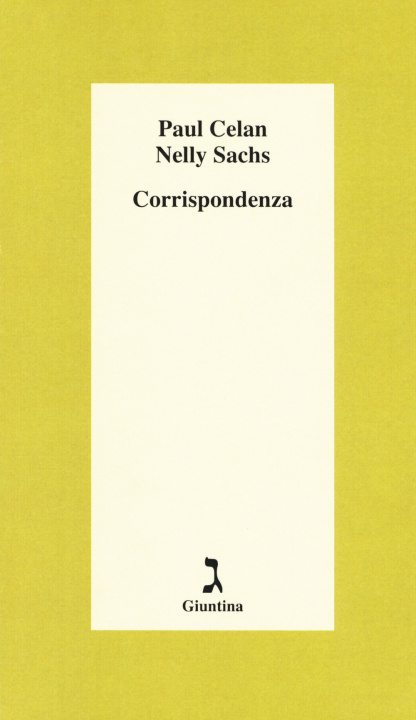 Kniha Corrispondenza Paul Celan