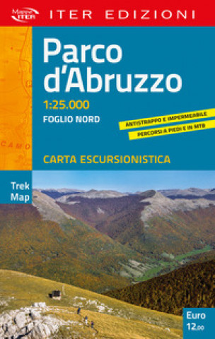 Kniha Parco d'Abruzzo. Carta escursionistica 1:25.000 