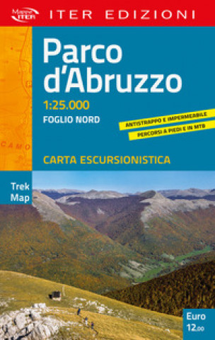 Книга Parco d'Abruzzo. Carta escursionistica 1:25.000 