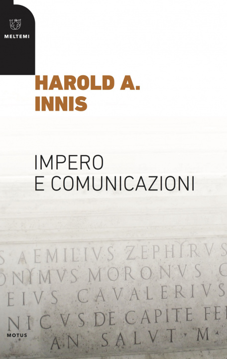 Kniha Impero e comunicazioni Harold A. Innis