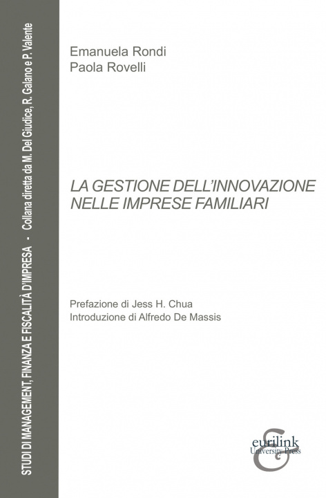 Kniha gestione dell'innovazione nelle imprese familiari Emanuela Rondi