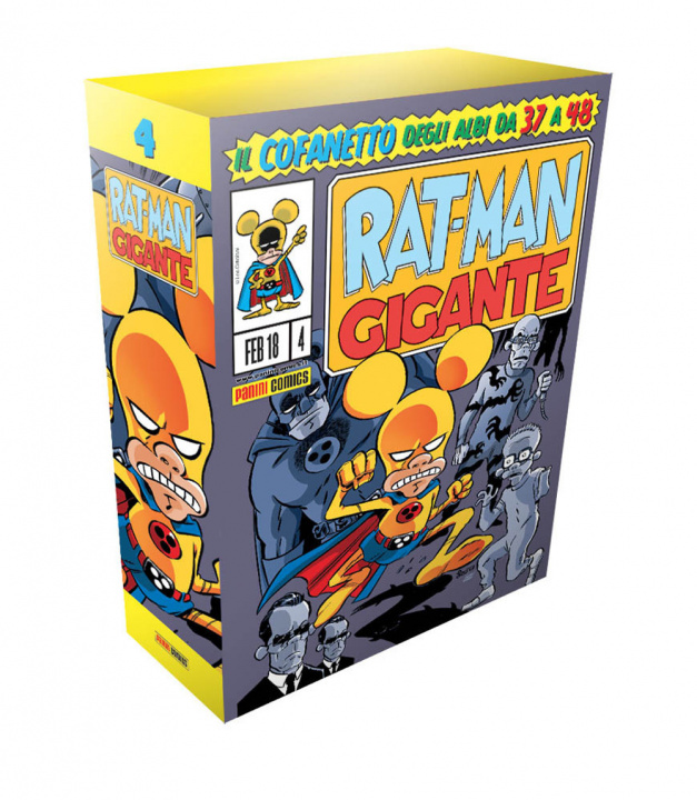 Carte Rat-Man gigante. Cofanetto vuoto Leo Ortolani