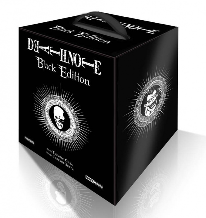 Kniha Death Note. Black edition. Cofanetto vuoto Takeshi Obata