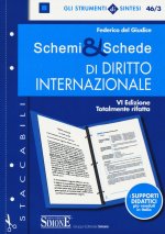 Könyv Schemi & schede di diritto internazionale Federico Del Giudice
