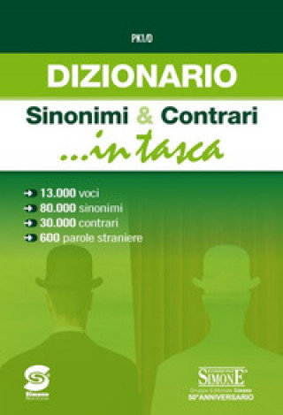Knjiga Dizionario dei sinonimi e contrari 
