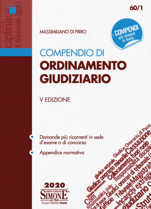 Книга Compendio di ordinamento giudiziario Massimiliano Di Pirro
