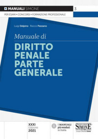 Knjiga Manuale di diritto penale. Parte generale Luigi Delpino