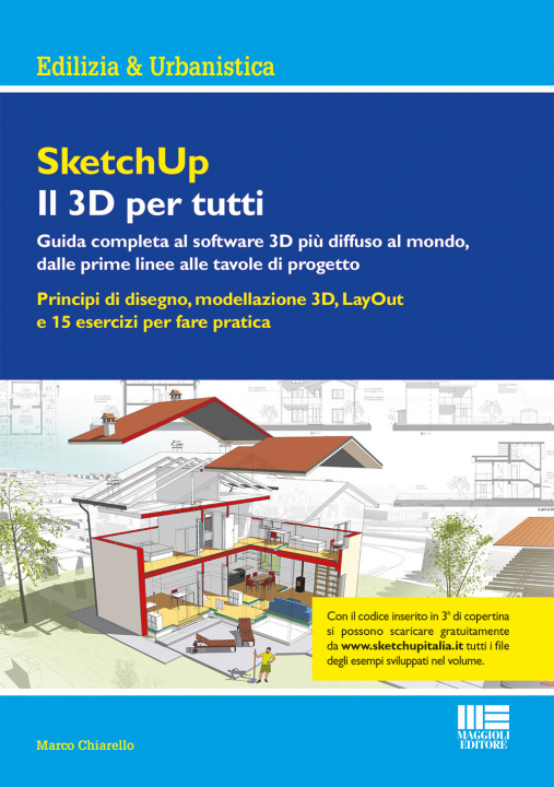 Книга SketchUp. Il 3D per tutti Marco Chiarello