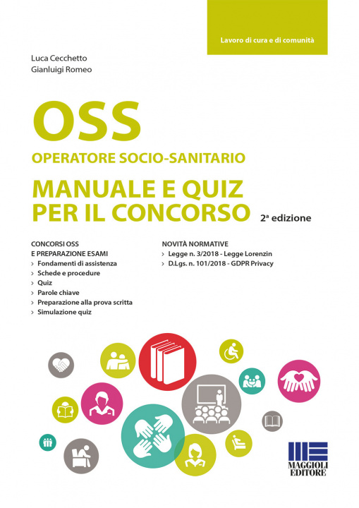 Книга OSS Operatore socio-sanitario. Manuale e quiz per il concorso Luca Cecchetto
