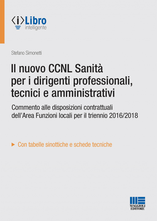 Könyv nuovo CCNL Sanità per i dirigenti professionali, tecnici e amministrativi Stefano Simonetti