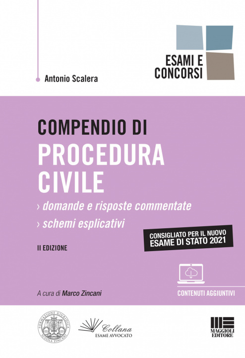 Knjiga Compendio di procedura civile Antonio Scalera
