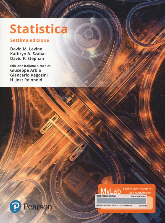 Könyv Statistica. Ediz. Mylab David M. Levine
