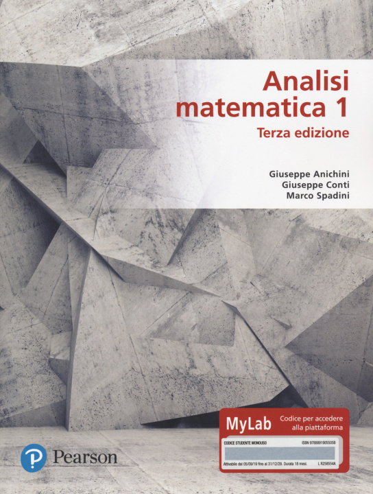 Kniha Analisi matematica 1. Ediz. MyLab Giuseppe Anichini