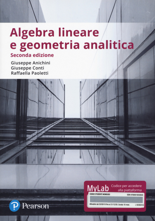 Kniha Algebra lineare e geometria analitica. Ediz. Mylab Giuseppe Anichini