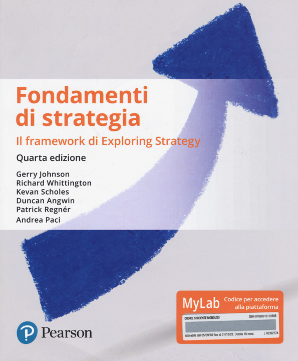 Kniha Fondamenti di strategia. Ediz. Mylab Gerry Johnson