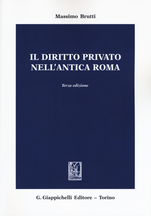 Книга diritto privato nell'antica Roma Massimo Brutti