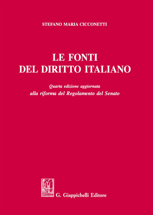 Knjiga fonti del diritto italiano Stefano Maria Cicconetti