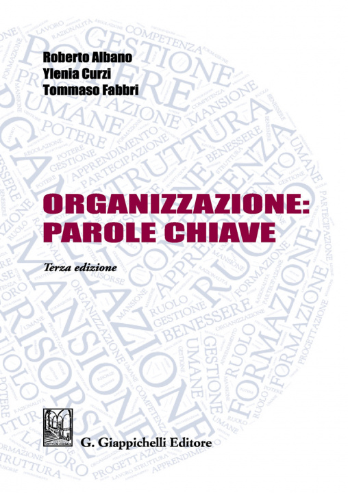 Kniha Organizzazione: parole chiave Roberto Albano