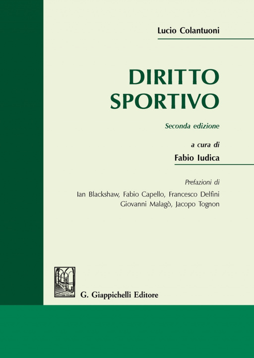 Knjiga Diritto sportivo Lucio Colantuoni