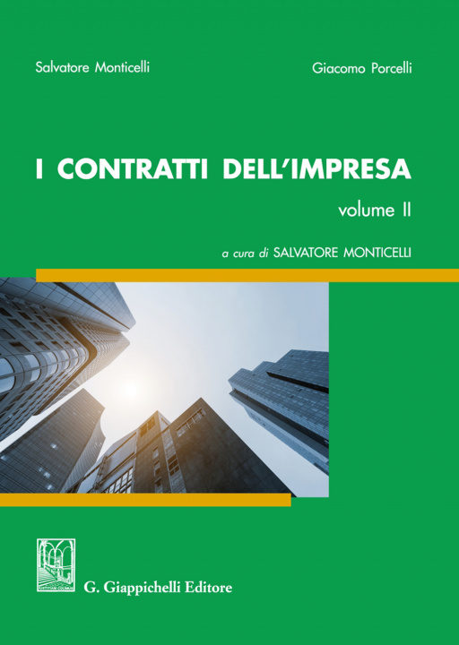 Könyv contratti dell'impresa Salvatore Monticelli