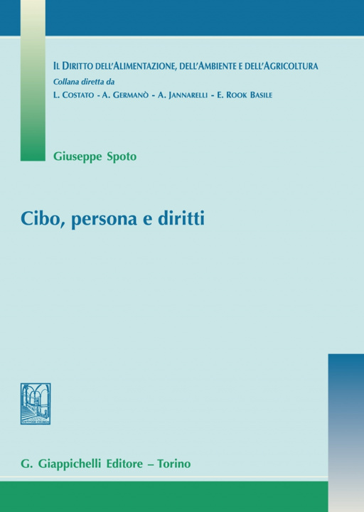 Kniha Cibo, persona e diritti Giuseppe Spoto