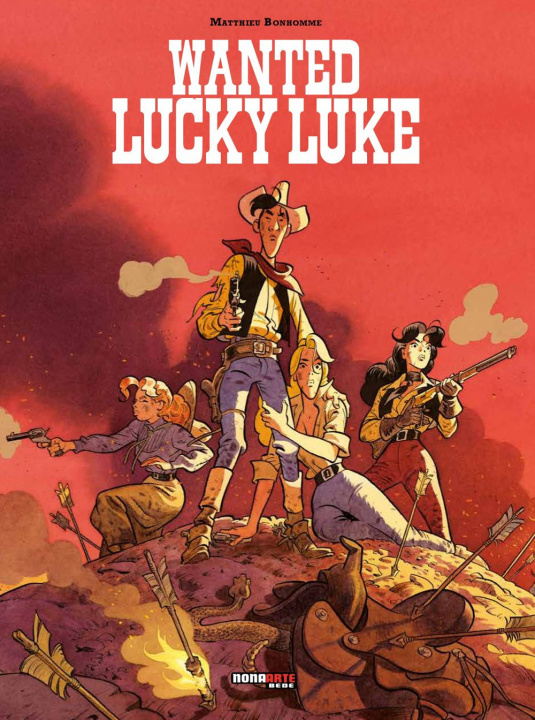 Kniha Wanted Lucky Luke Matthieu Bonhomme