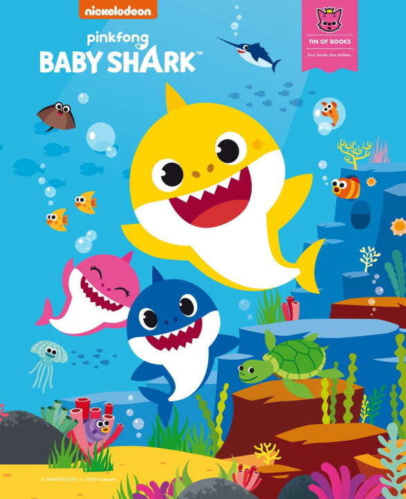 Carte Tin box. Baby Shark 