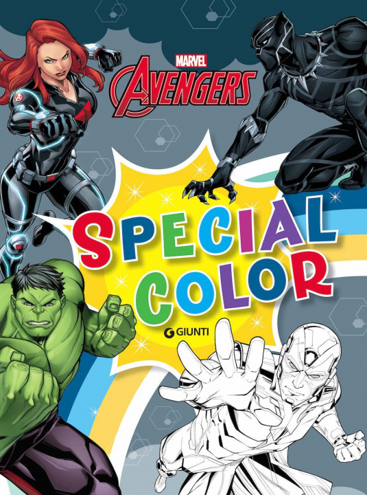 Carte Marvel special color. Maxi supercolor 