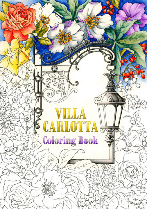 Kniha Villa Carlotta. Coloring book 