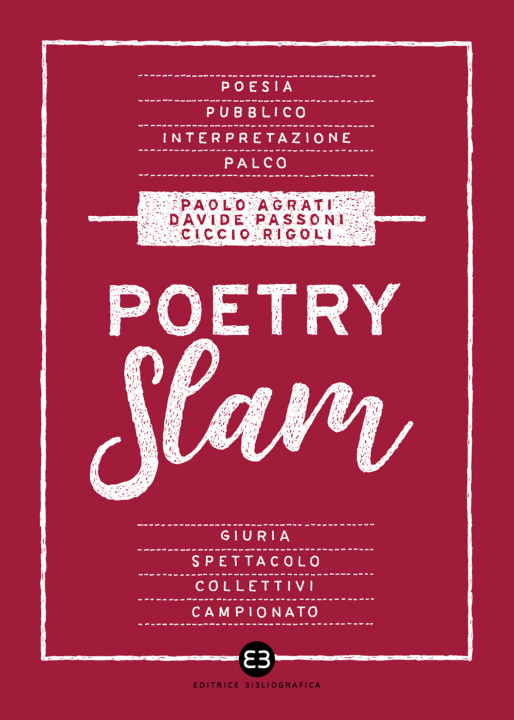 Kniha Poetry slam Paolo Agrati