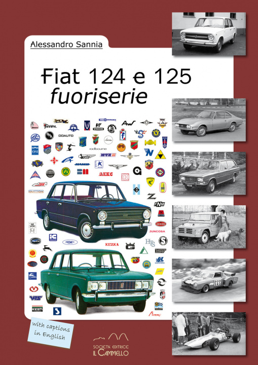 Książka Fiat 124 e 125 fuoriserie Alessandro Sannia