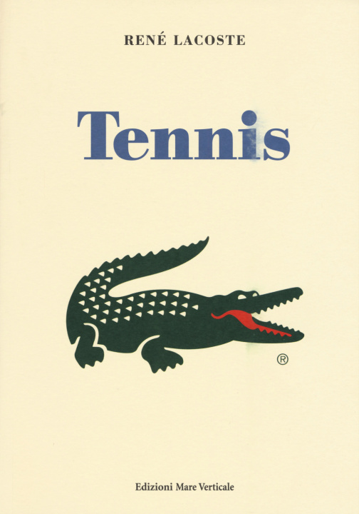 Knjiga Tennis René Lacoste