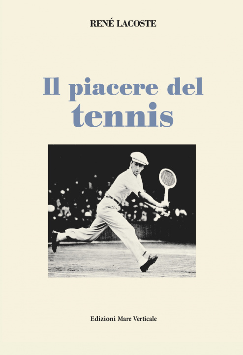 Книга piacere del tennis René Lacoste