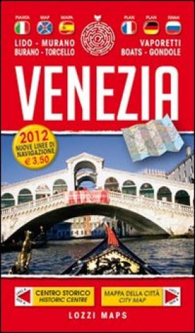 Book Venezia plastic map 