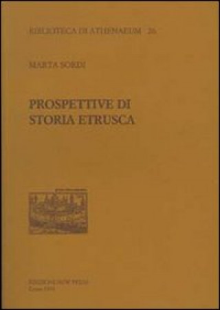 Książka Prospettive di storia etrusca Marta Sordi