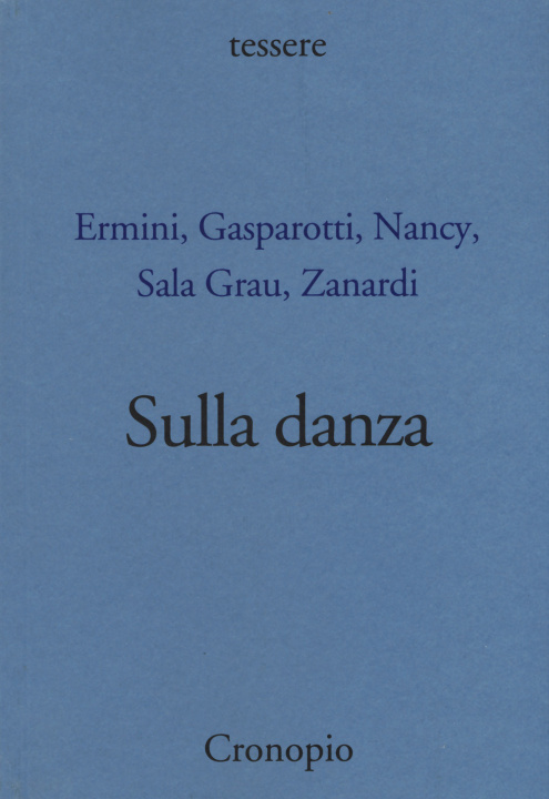 Knjiga Sulla danza Jean-Luc Nancy