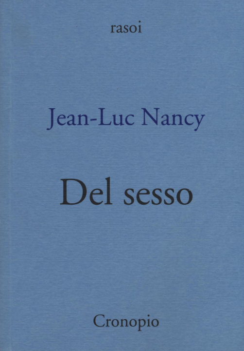 Knjiga Del sesso Jean-Luc Nancy